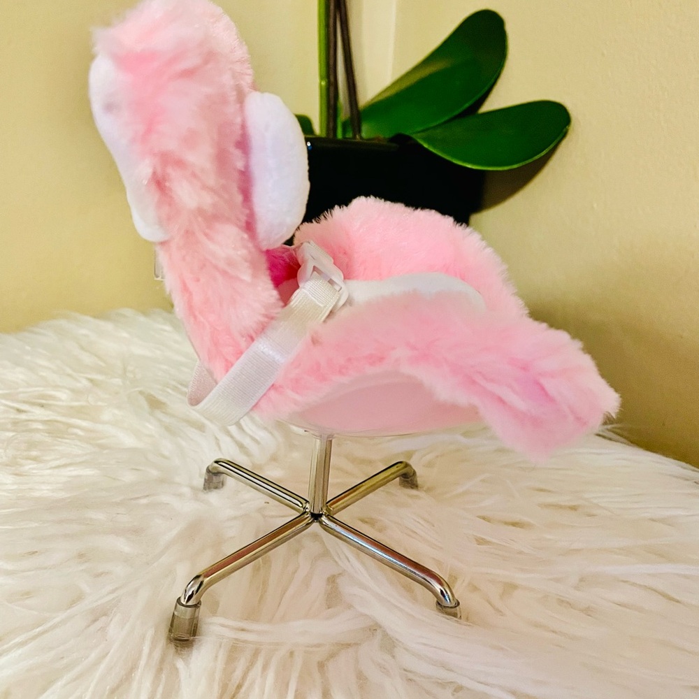 LABUBU Furry Chair with Silver Base - Picture 6 of 7